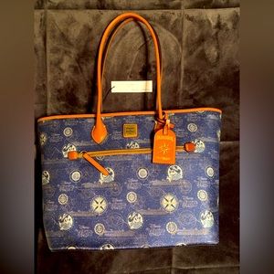 Disney Cruise Line DCL Dooney & Bourke Wish Blue Tote Bag Purse Inaugural